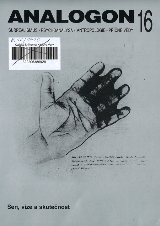 Analogon : surrealismus - psychoanalysa - strukturalismus - antropologie - příčné vědy