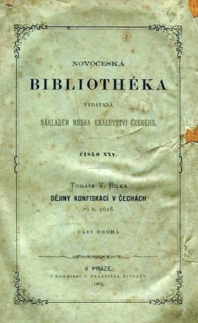 Dějiny konfiskací v Čechách po r. 1618.Část druhá