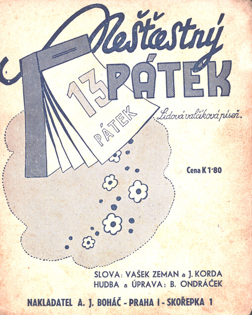 Nešťastný pátek lidová valčíková píseň