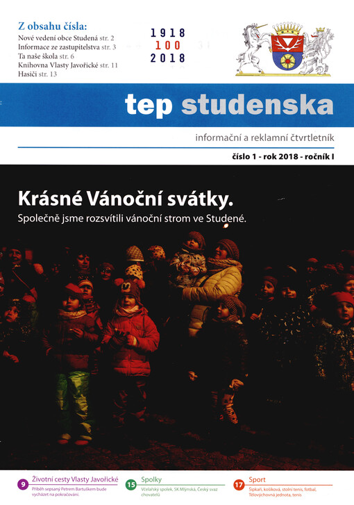 Tep Studenska : informační a reklamní čtvrtletník
