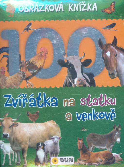 Obrázková knížka - Zvířátka na statku a venkově