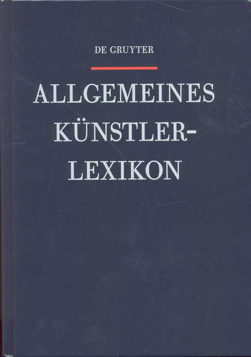 Allgemeines Künstlerlexikon : die Bildenden Künstler aller Zeiten und Völker. Band 103, Seitz - Silvestre
