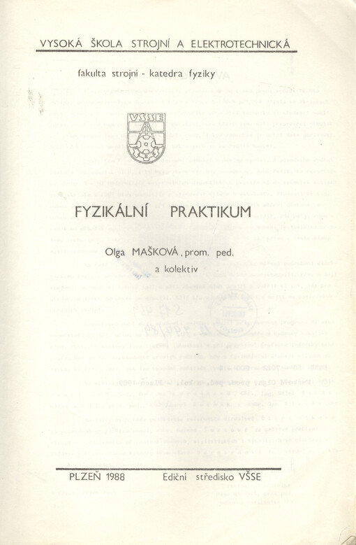 Fyzikální praktikum