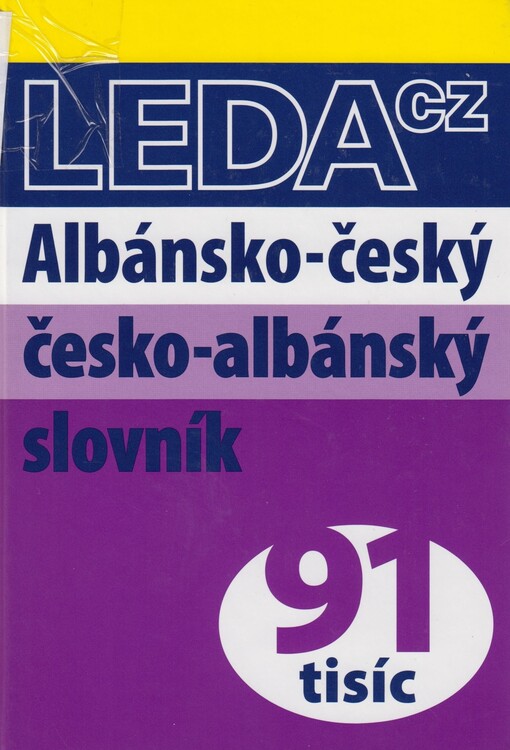 Albánsko-český česko-albánský slovník