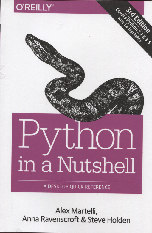 Python in a nutshell