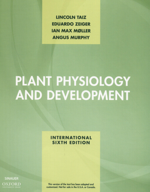 Plant physiology and development