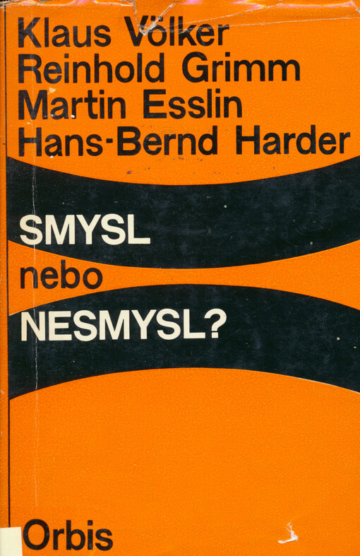 Smysl nebo nesmysl? :groteskno v moderním dramatu