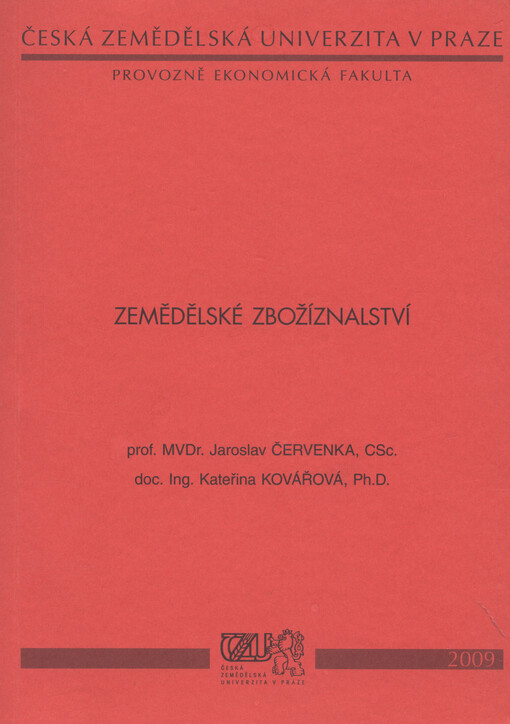 Zemědělské zbožíznalství
