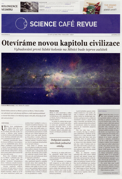 Science café revue : čtvrtletník pro fanoušky vědy
