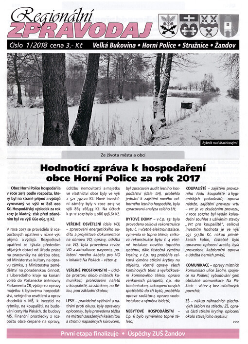 Regionální zpravodaj : Horní Police, Stružnice, Žandov : ze života města a obcí