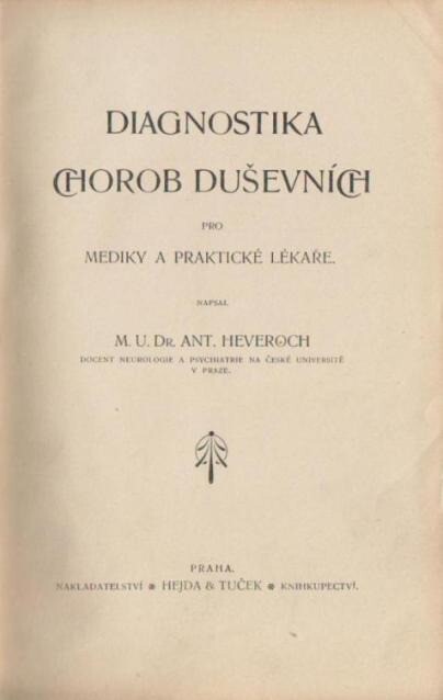 Diagnostika chorob duševních pro mediky a praktické lékaře