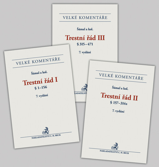 Trestní řád :komentář