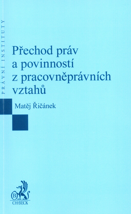 Přechod práv a povinností z pracovněprávních vztahů