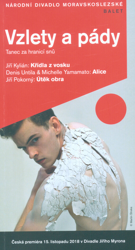 Vzlety a pády : tanec za hranicí snů : česká premiéra 15. listopadu 20418 v Divadle Jiřího Myrona