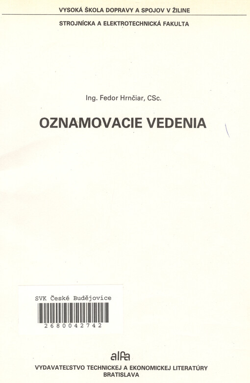 Oznamovacie vedenia