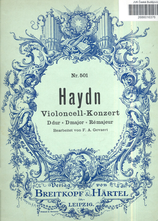 Violoncell-Konzert D dur : D major : Ré majeur Haydn