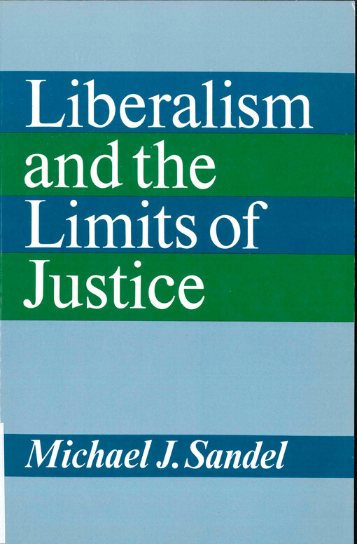 Liberalism and the limits of justice