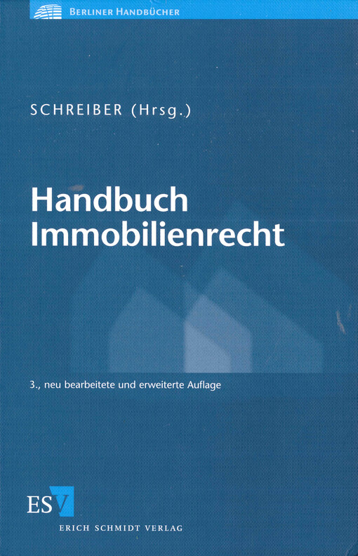 Handbuch Immobilienrecht