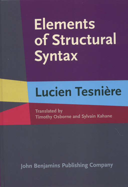 Elements of structural syntax