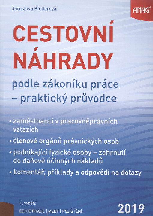 Cestovní náhrady podle zákoníku práce - Praktický průvodce 2019