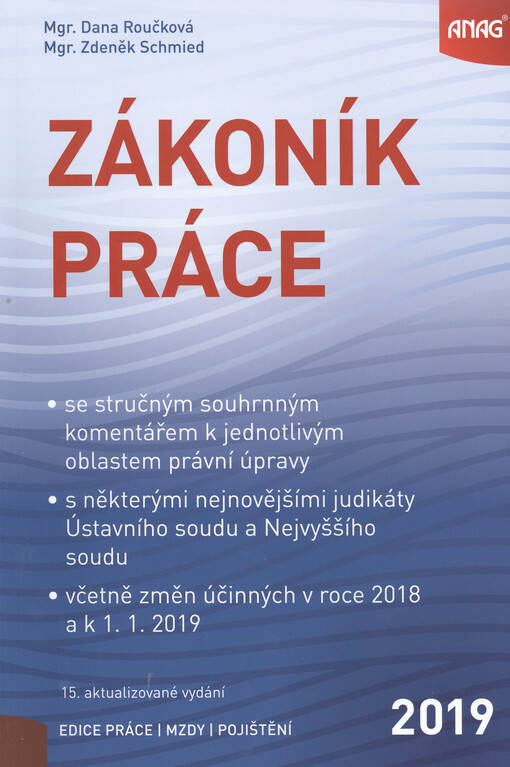 Zákoník práce 2019