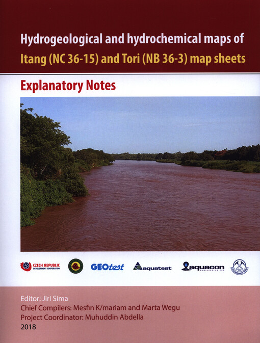 Hydrogeological and hydrochemical maps of Itang (NC 36-15) and Tori (NB 36-3) map sheets : explanatory notes