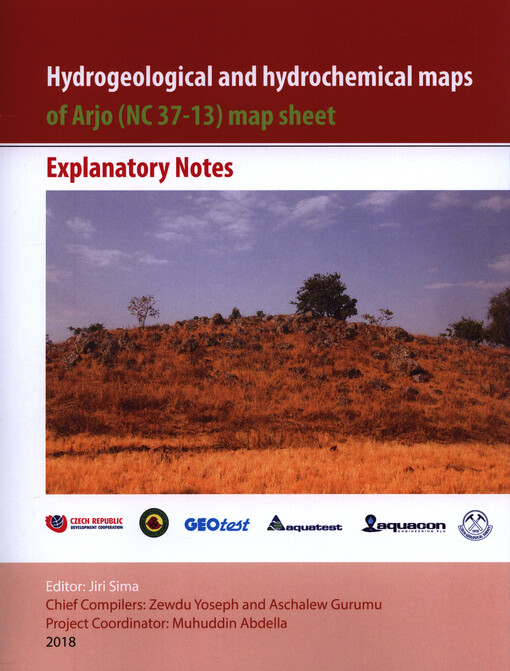 Hydrogeological and hydrochemical maps of Arjo (NC 37-13) map sheet : explanatory notes
