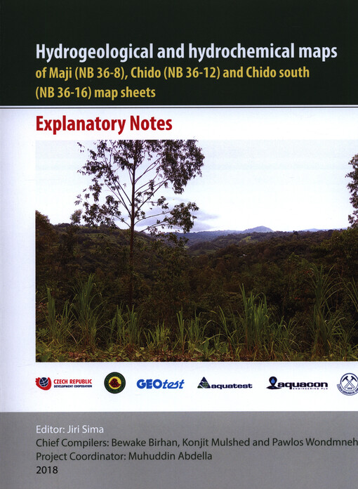 Hydrogeological and hydrochemical maps of Maji (NB 36-8), Chido (NB 36-12) and Chido south (NB 36-16) map sheets : explanatory notes