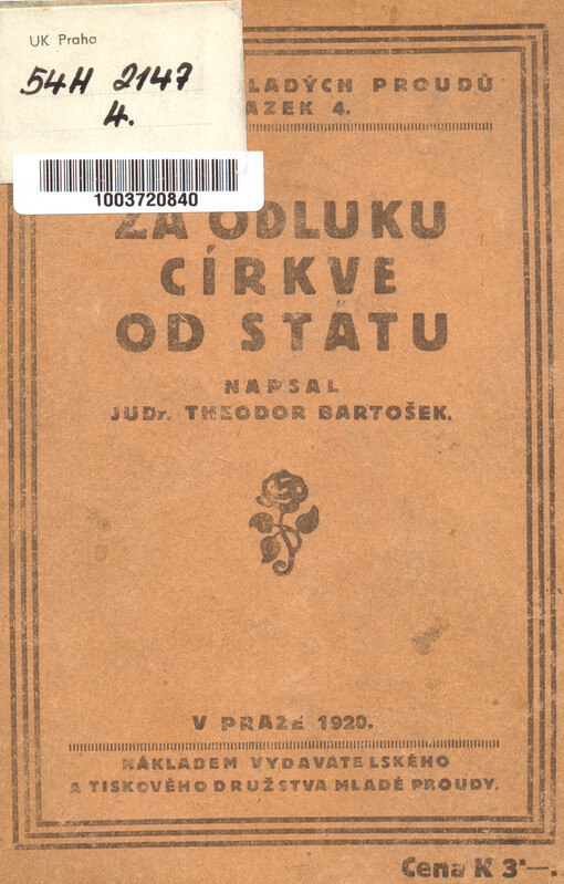 Za odluku církve od státu