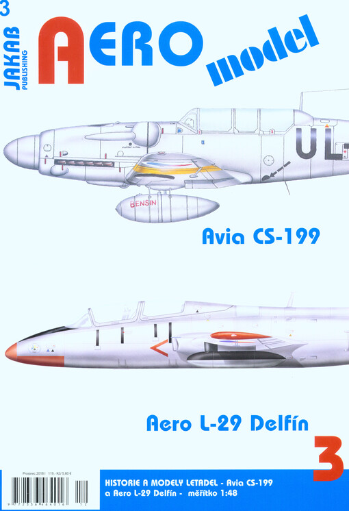 Avia CS-199, Aero L-29 Delfín : historie a modely letadel - Avia CS-199 a Aero L-29 Delfín - měřítko 1:48