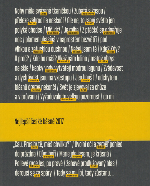 Nejlepší české básně 2017