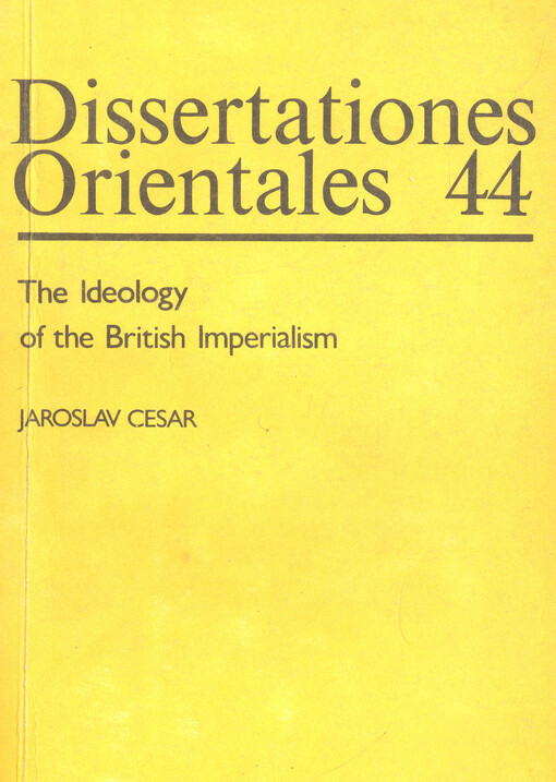 ideology of the British imperialism