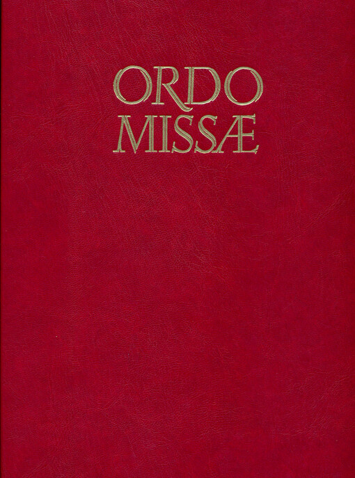 Ordo Missæ in cantu : iuxta editionen typicam tertiam Missalis Romani