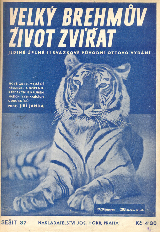 Brehmův Život zvířat.[Díl IV,Ssavci.