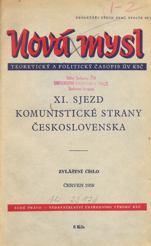 XI. sjezd Komunistické strany Československa