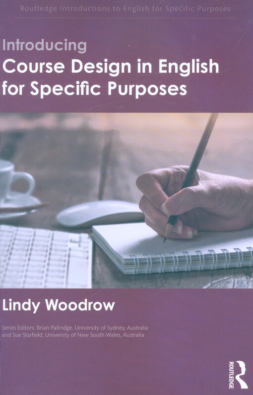 Introducing course design in English for specific purposes