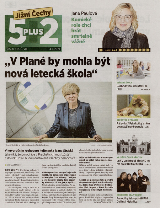 5 plus 2. Jižní Čechy