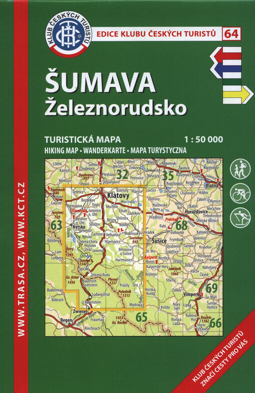 Šumava, Železnorudsko : turistická mapa 1:50 000