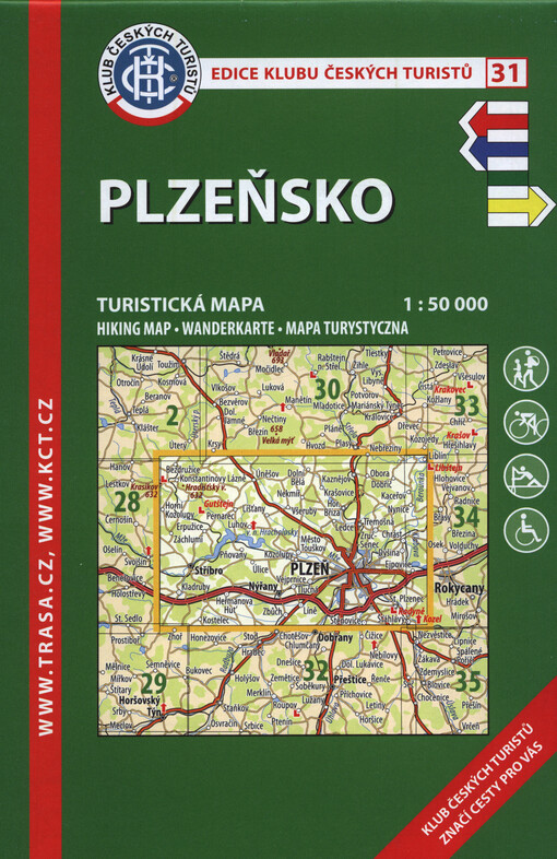 Plzeňsko : turistická mapa 1:50 000