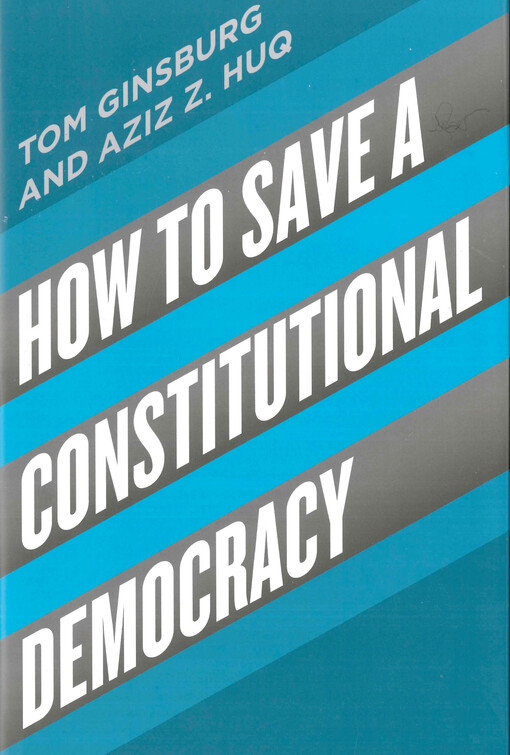 How to save a constitutional democracy