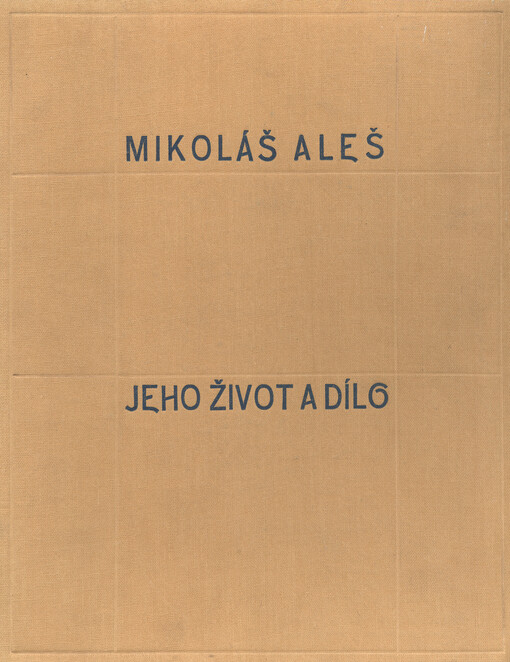 Mikoláš Aleš jeho život a dílo. II.