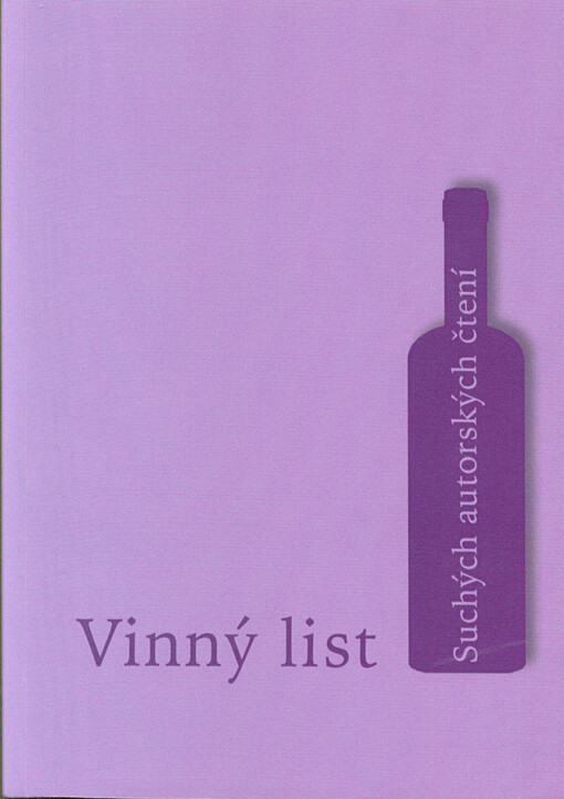 Vinný list Suchých autorských čtení