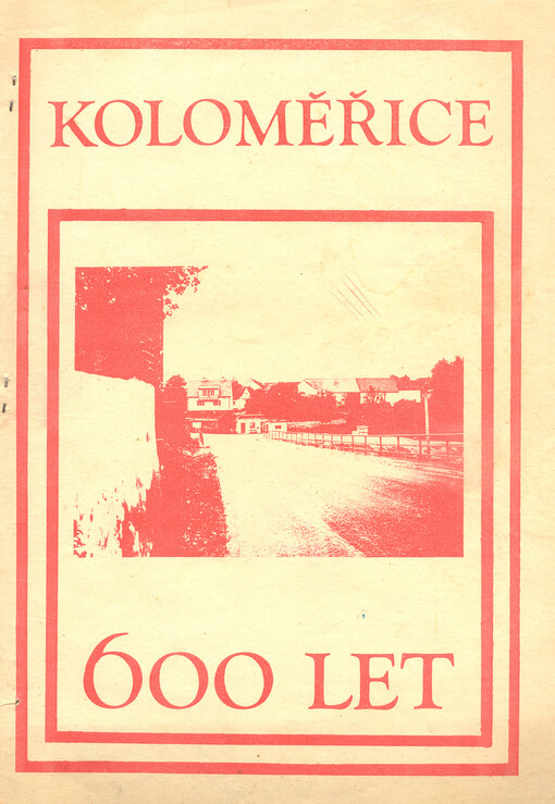 Koloměřice 600 let