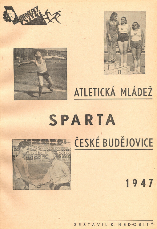 Atletická mládež : Sparta České Budějovice 1947