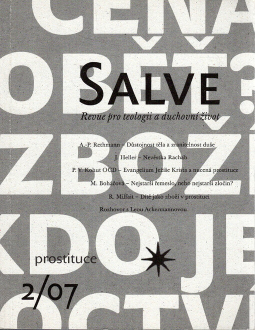 Salve : revue pro teologii a duchovní život