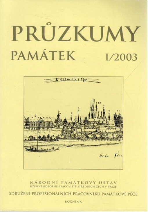 Průzkumy památek = Denkmalforschung = Historical Monumets' research & documentation