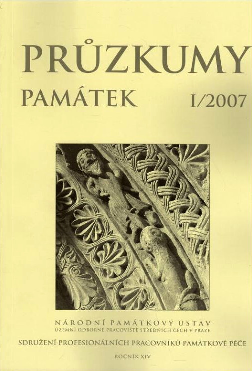 Průzkumy památek = Denkmalforschung = Historical Monumets' research & documentation