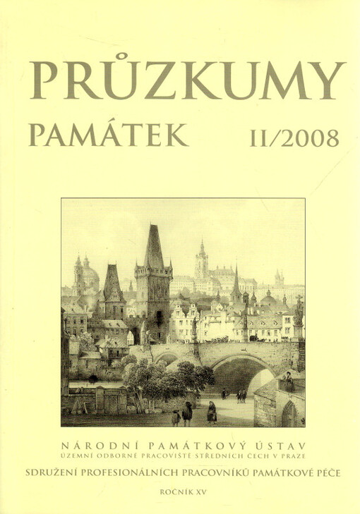 Průzkumy památek = Denkmalforschung = Historical Monumets' research & documentation