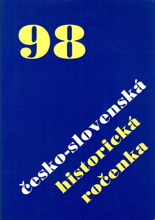 Česko-slovenská historická ročenka ...