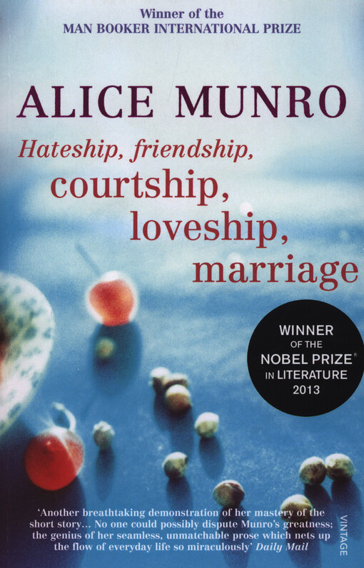 Hateship, friendship, courtship, loveship, marriage